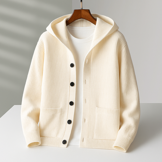 Cardigan Horizonte – Línea Esencial Hombre
