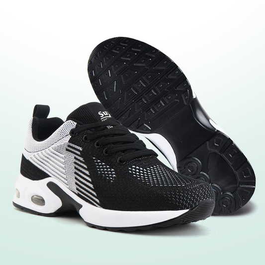 Zapatos ortopédicos WalkMora - Blanco Negro