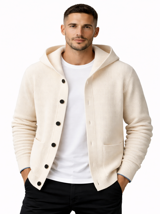 Cardigan Horizonte – Línea Esencial Hombre