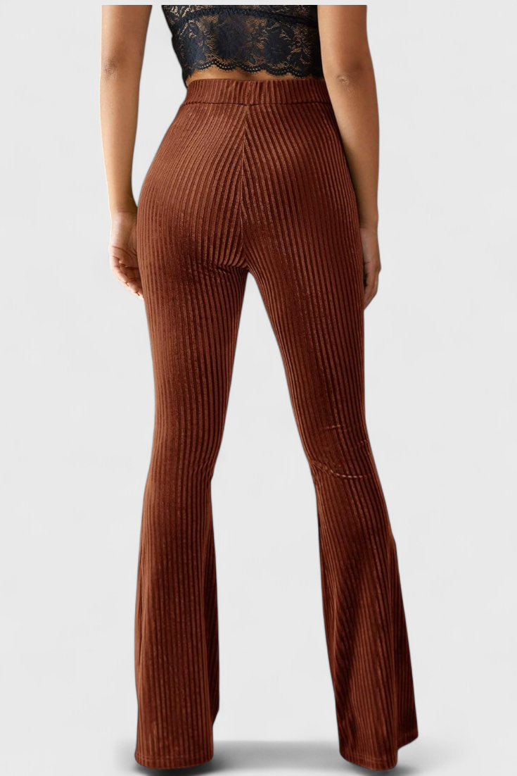 Liset Pantalones Acampanados de Pana