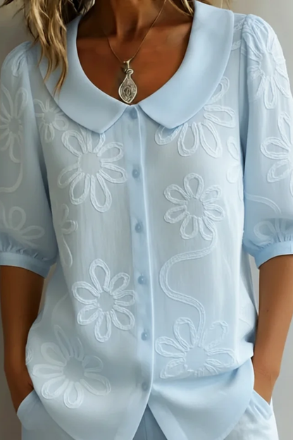 DVN |  ELEGANTE BLUSA FLORAL