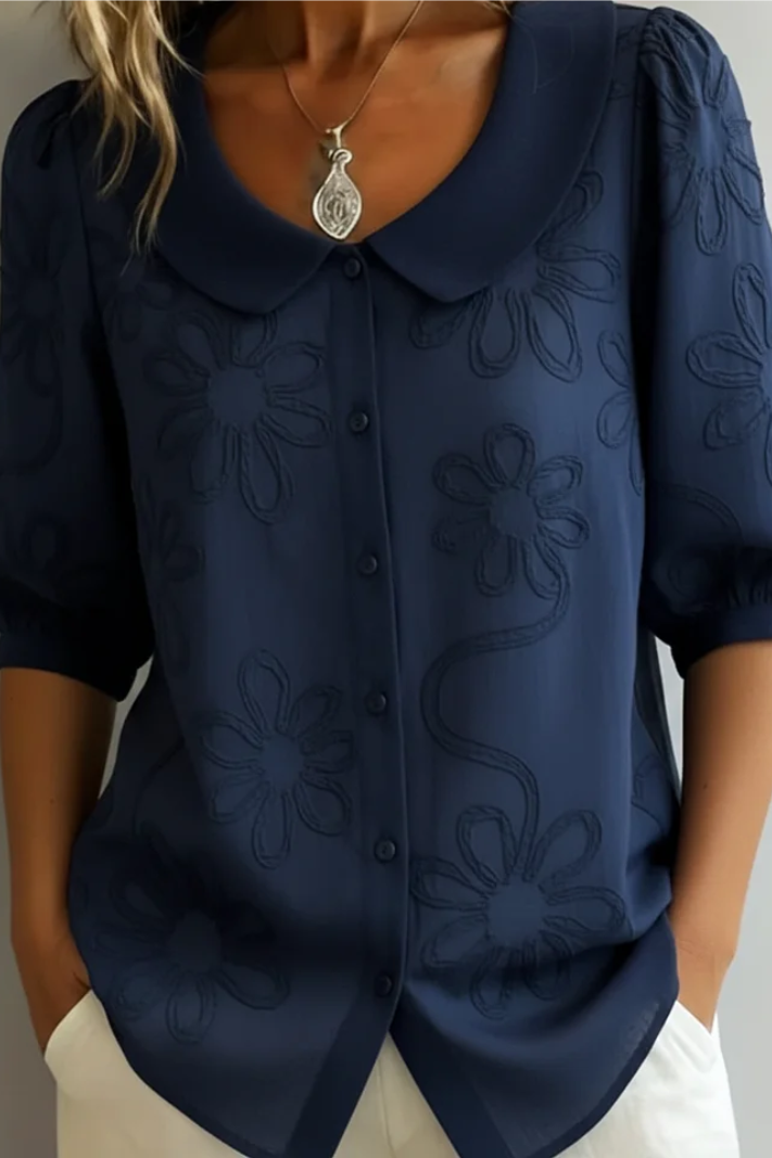 DVN |  ELEGANTE BLUSA FLORAL