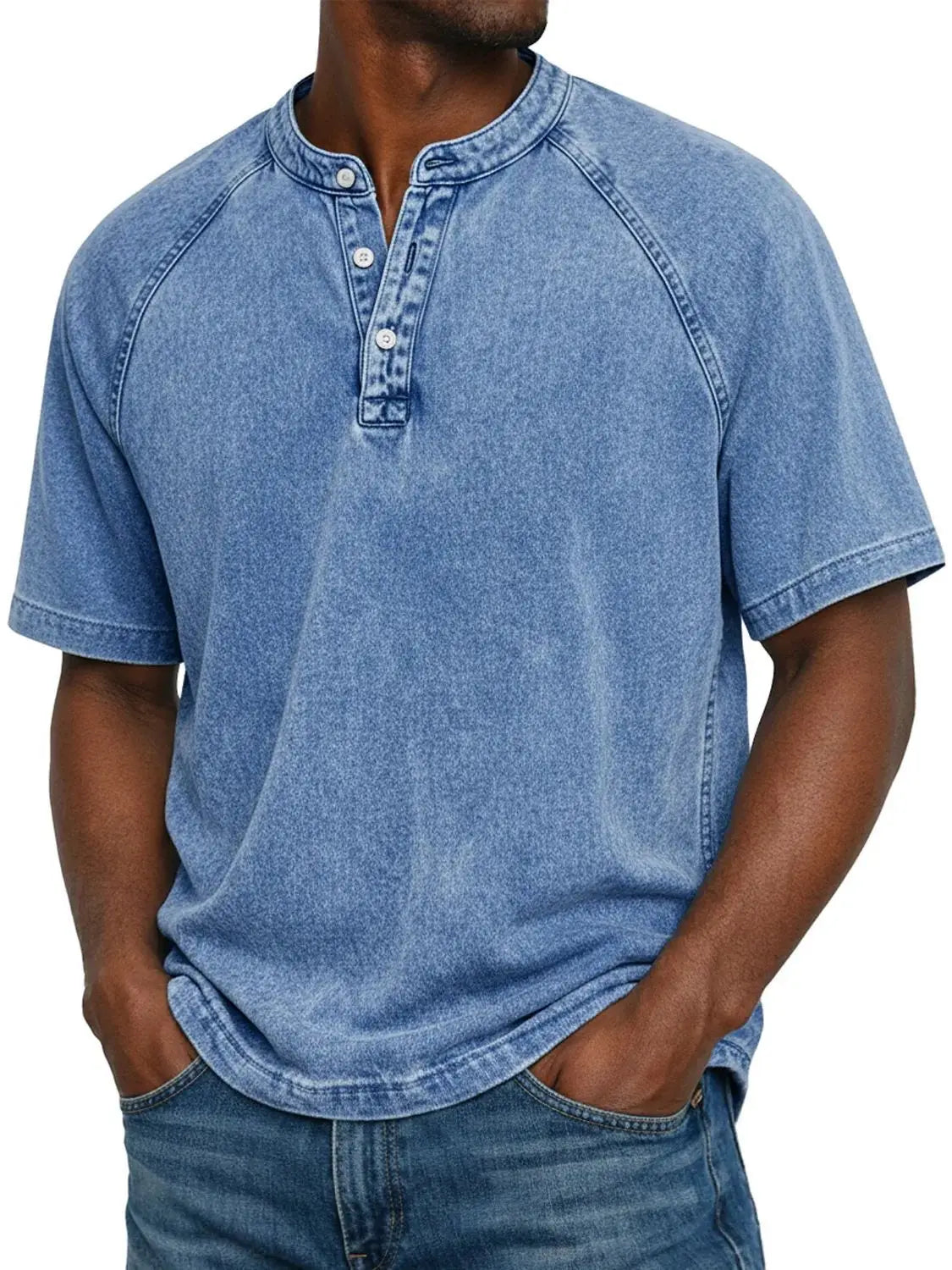 DVN | CAMISETA VINTAGE CON BOTONES