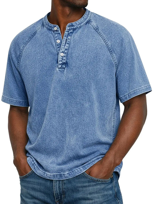 DVN | CAMISETA VINTAGE CON BOTONES