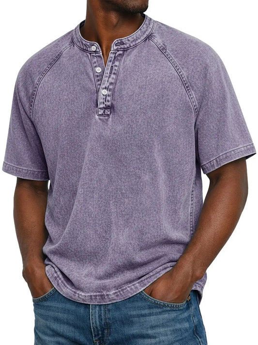 DVN | CAMISETA VINTAGE CON BOTONES
