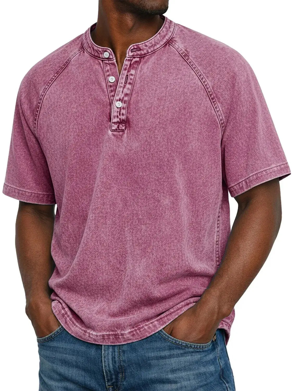 DVN | CAMISETA VINTAGE CON BOTONES