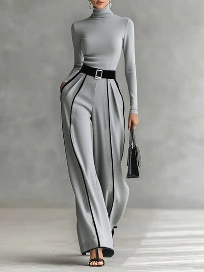 CONJUNTO | CUELLO ALTO MANGA LARGA