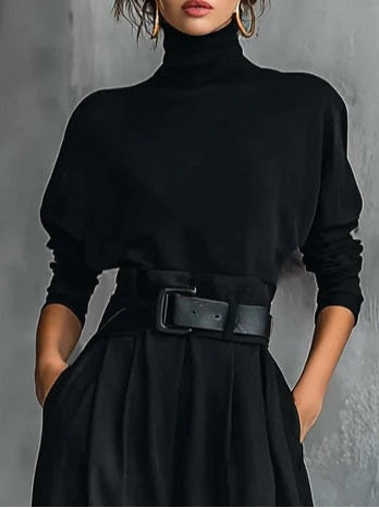CONJUNTO | CUELLO ALTO MANGA LARGA