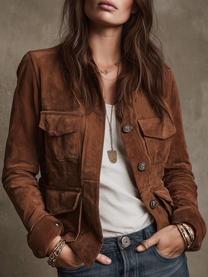 CHAQUETA | VINTAGE MARRÓN