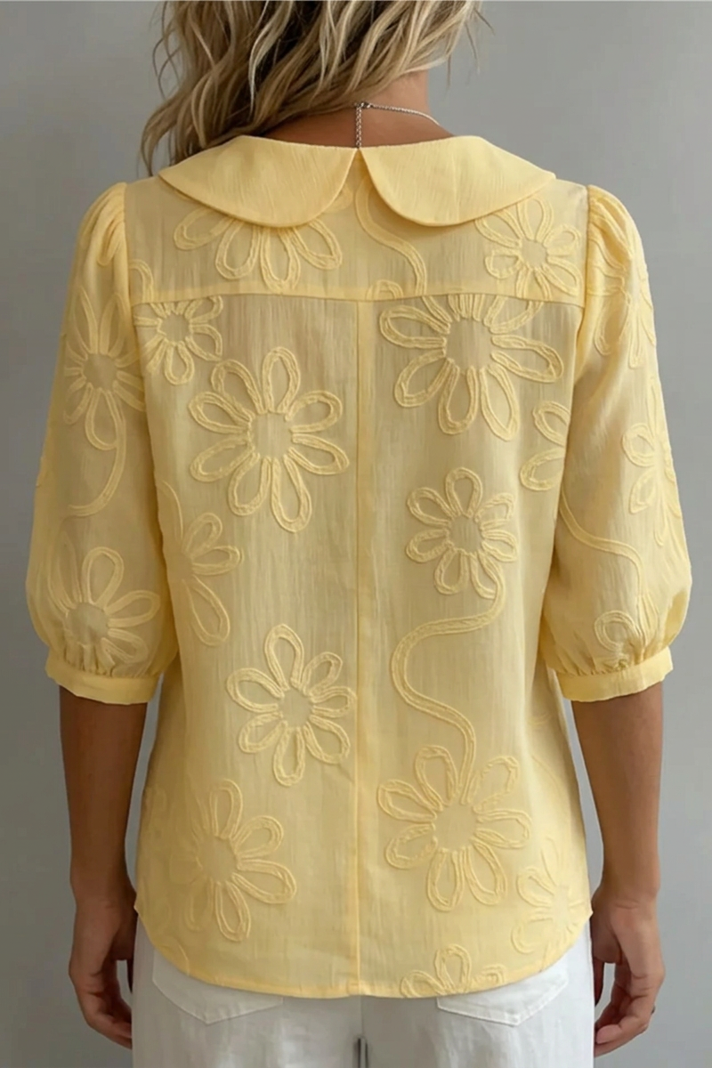 DVN |  ELEGANTE BLUSA FLORAL